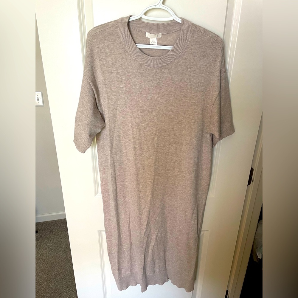 H&M Basics Oversized Knit Dress